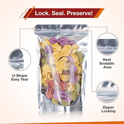 BELLE KR® Pint Mylar Bags for Food Storage - Image 4