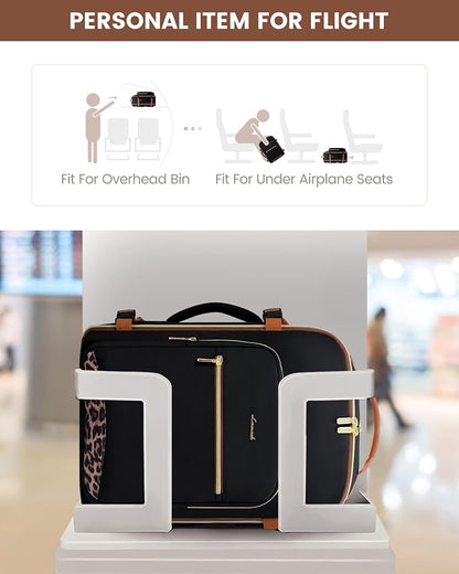 LOVEVOOK Travel Backpack for Women & Men 40L, Airline Approved Carry On - Image 4