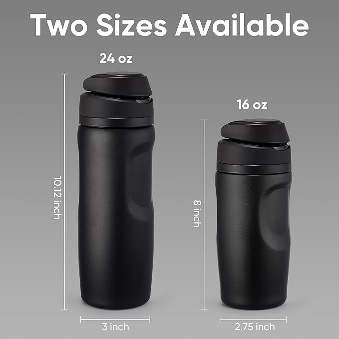 Fijinhom 24 oz Insulated Water Bottle, Stainless Steel Sports Water Bottle - Image 5