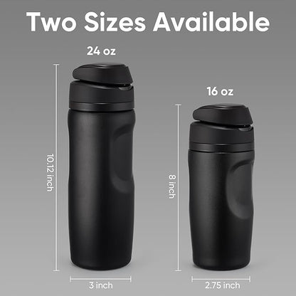 Fijinhom 24 oz Insulated Water Bottle, Stainless Steel Sports Water Bottle - Image 5