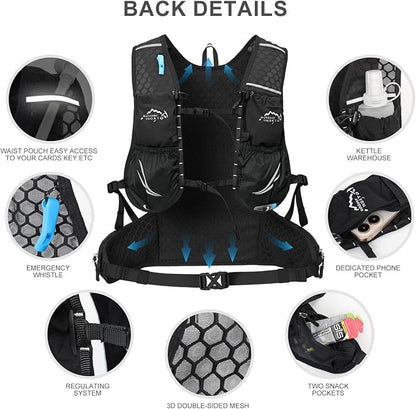 IX INOXTO Hydration Backpack, 18L Lightweight Hiking Backpack - Image 4