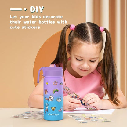 Kids Water Bottle, Stainless Steel Vacuum Insulated cup, Kids Water Bottle - Image 3