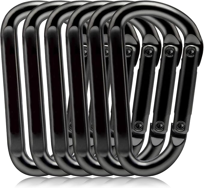 EZYA Heavy Duty Carabiner Clips, 860lbs by EZYA