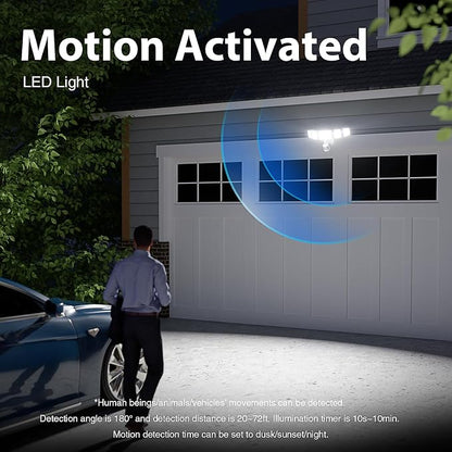Onforu 150W 15000LM LED Security Lights Motion Sensor Outdoor, Dusk to Dawn - Image 5