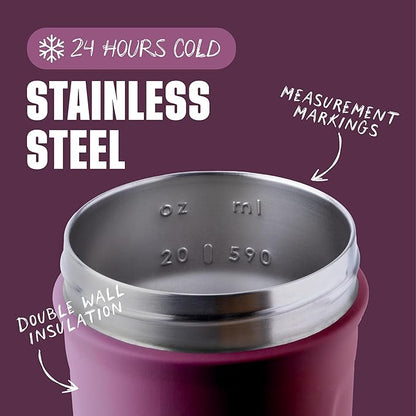 BlenderBottle Strada Shaker Cup Insulated Stainless Steel Water Bottle - Image 3