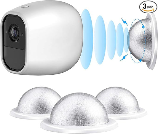 Skylety 3 Pack Security Wall Mount, Metal Magnetic Mount Compatible by Skylety