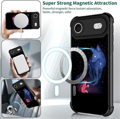 for iPhone 17 Air Case, for MagSafe Graphic Design for Girl Boy Soft Silicone - Image 2