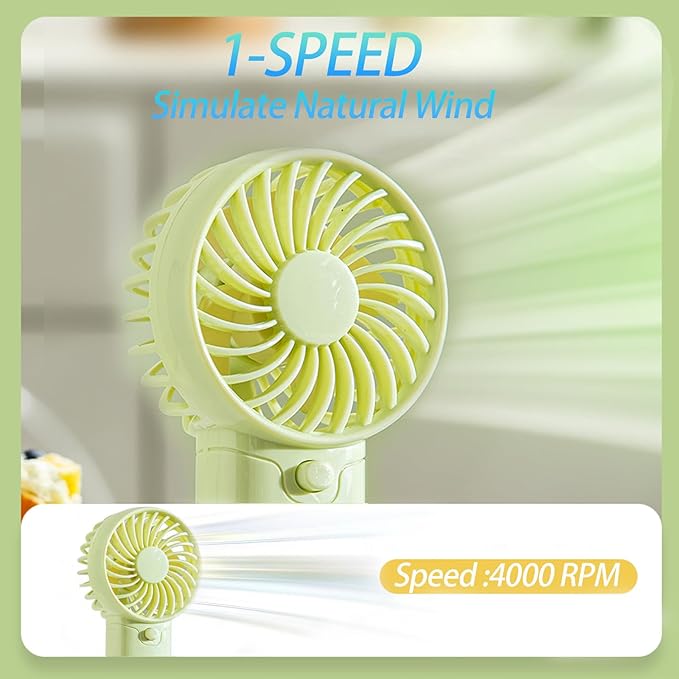 4 Pack Mini Portable Fan - Image 4