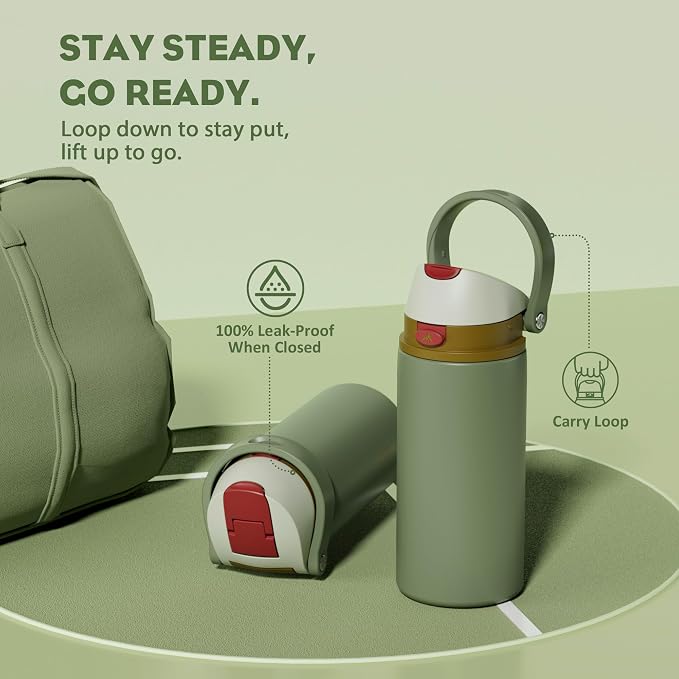 POWCAN 18 oz Insulated Water Bottle - Image 4
