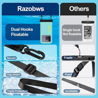 Floating Waterproof Phone Pouch, Water Proof Cell Phone Dry Bag - Image 6