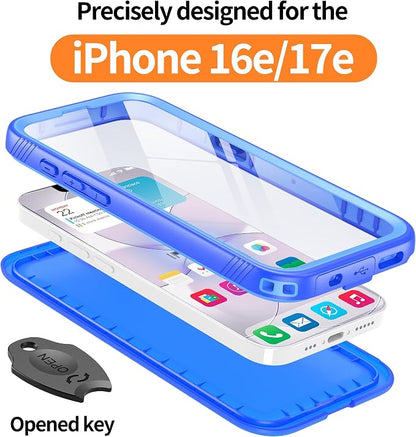 Cozycase TOP Protective Full Body Frosted Blue Case - Image 2