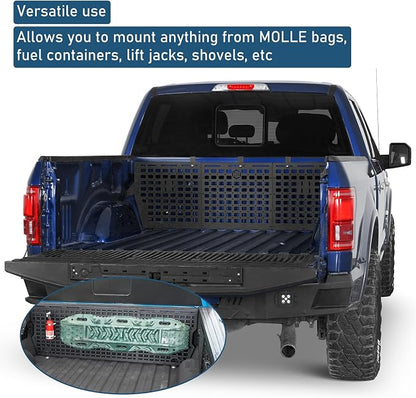 Hooke Road F150 Front Truck Bed MOLLE Panel System Cargo Rack - Image 3