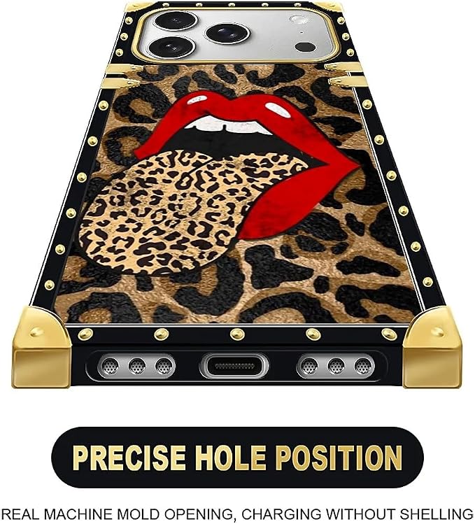 for iPhone 17 Pro Max Case Luxury Golden Decoration - Image 5