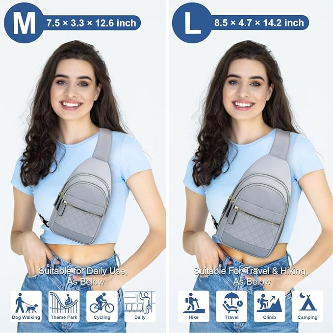 Capolo Sling Bag for Women Men Waterproof Crossbody Bags for Women Trendy - Image 2