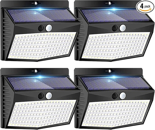 Solar Outdoor Lights, Solar Motion Sensor Security Lights by Peasur