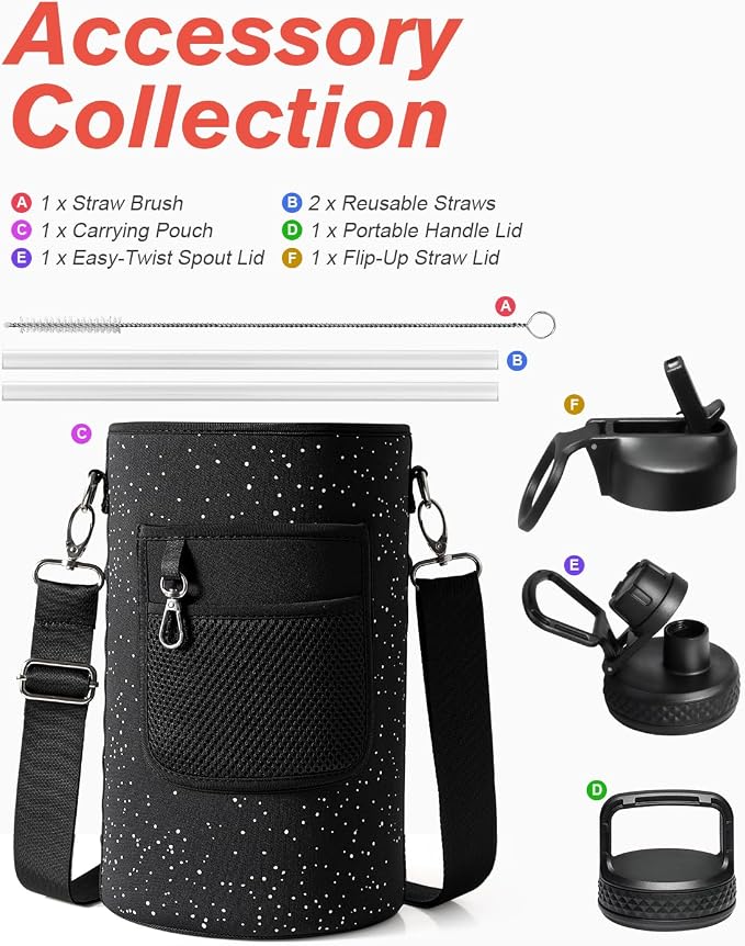 Coolflask 128 oz Gallon Water Bottle Insulated - Image 7