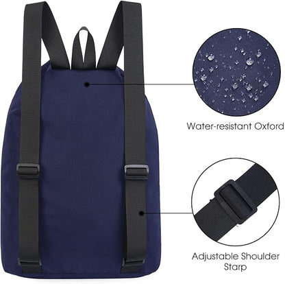 WANDF Swim Bag Mesh Drawstring Backpack Beach Backpack - Image 4