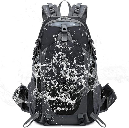 FENGDONG 40L Waterproof Lightweight Outdoor Daypack Hiking, Travel Backpack - Image 6
