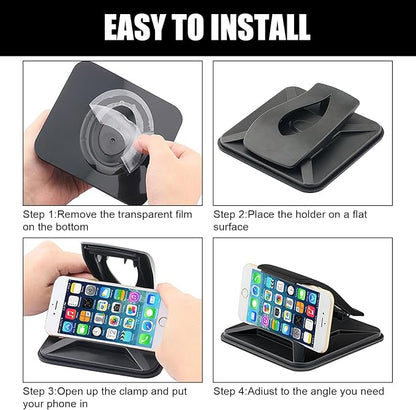 Car Phone Holder Mount for Dashboard, Universal Anti-Slip Dashboard Cell Phone - Image 5