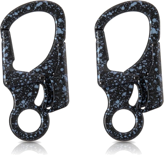 Ahiller Carabiner Clip, Double Anti-Misopening Locking Design, Key Ring Clip by Ahiller