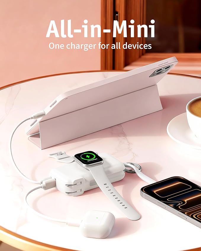 RORRY Flow Portable Charger, 10000mAh 40W Fast Charging Power Bank - Image 2