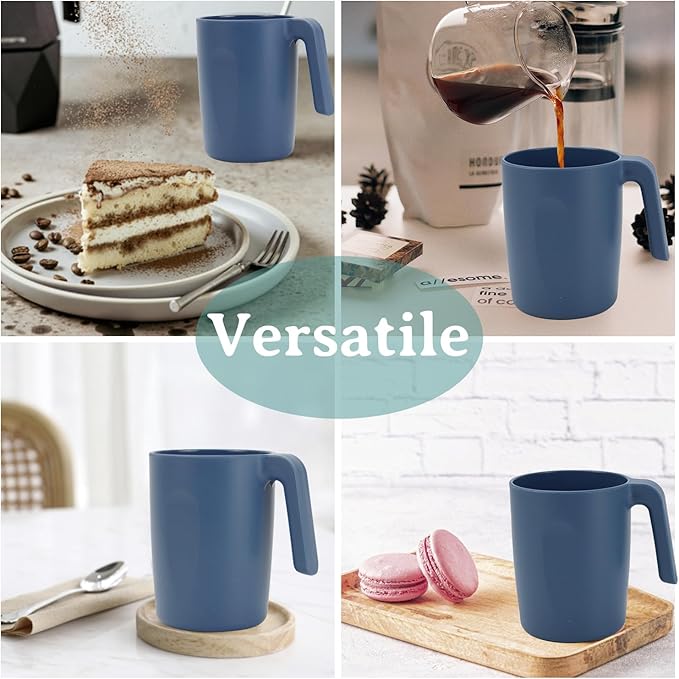 Wrova 16oz Wheat Straw Cups - Image 4
