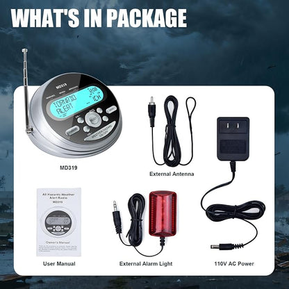 NOAA Weather Radio-S.A.M.E. Localized Programming, Weather Alert Radio - Image 9