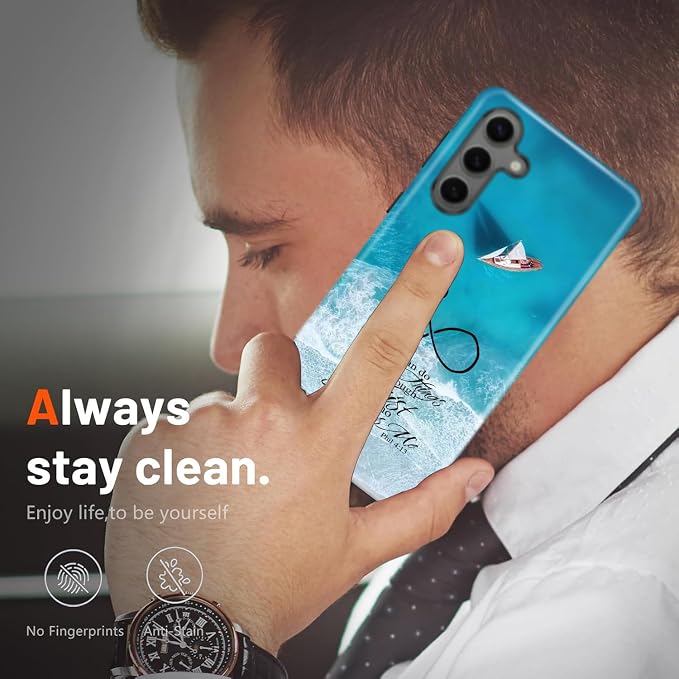 Compatible for Samsung Galaxy A56 5G Case, Dual Layer Heavy Duty 2 in 1 - Image 6