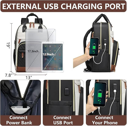 Laptop Backpack for Women College Bookbag - Image 4