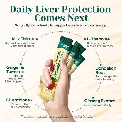 Venture Pal Hydration Packets + Liver Support- Liquid Daily IV Electrolyte - Image 5