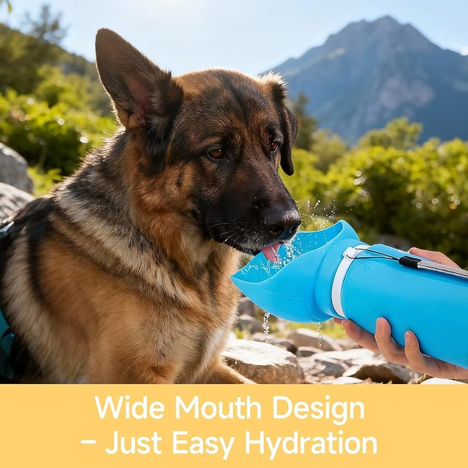 Dog Water Bottle, Leakproof Portable Water Bowl - Image 3