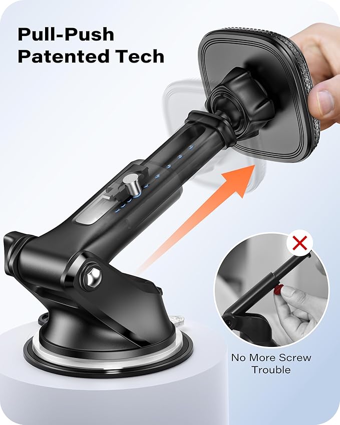APPS2Car for MagSafe Car Mount, Dashboard & Windshield Suction Cup Holder - Image 5