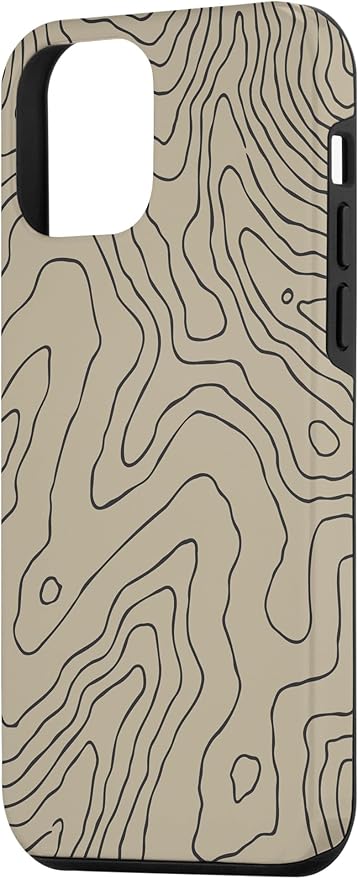 Coyote Country Guide Lines Topographical Contour Map Case - Image 2
