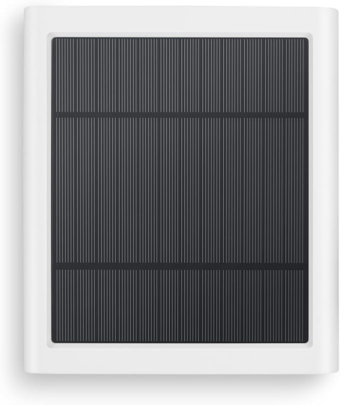 Solar Panel for Ring Camera, 4W Solar Charger Compatible by Paodekua