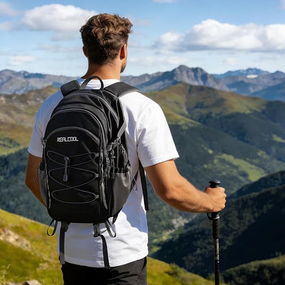 RealCool Hiking Backpack for Men Women, 20L Lightweight Waterproof Travel - Image 6