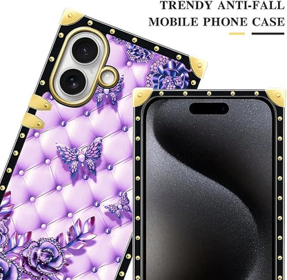 for iPhone 17 Case Luxury Golden Decoration - Image 4