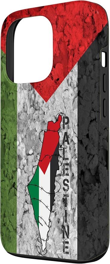 Kufiya PALESTINE Keffiyeh flag, Palestinian Map pattern Case - Image 2