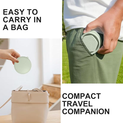 Collapsible Travel Cup with Lid - Image 6