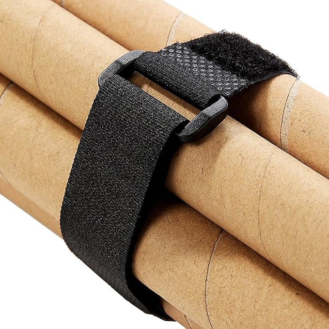10 Pack Reusable Fastening Cable Ties and Cable Straps, Adjustable - Image 7