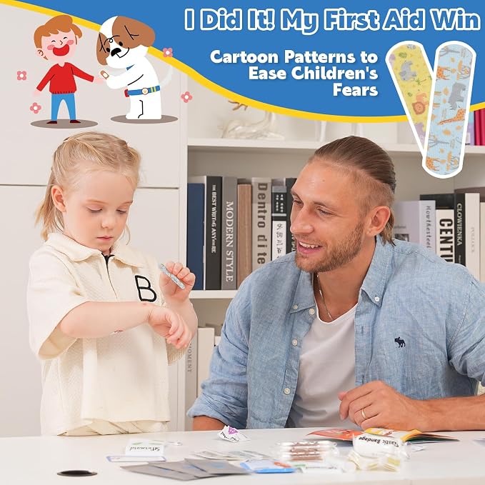 StBernard First Aid Kit for Kids, Small Pocket Size Medical Kit - Image 6