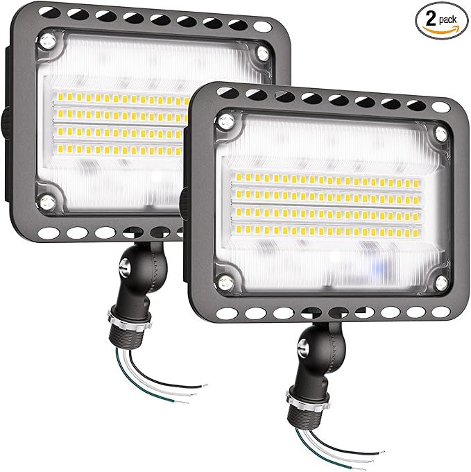 CINOTON 65W LED Flood Lights Outdoor, IP65 Waterproof Exterior Security Wall by CINOTON