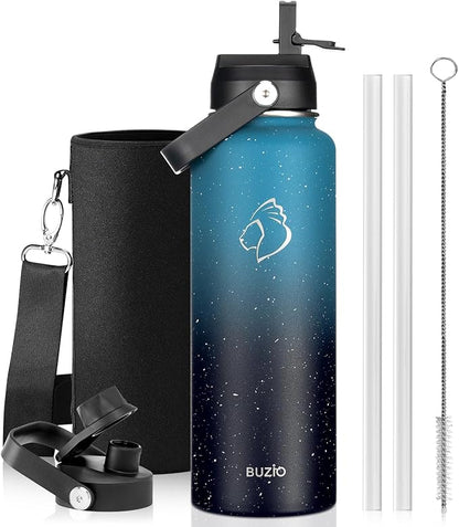 BUZIO 40oz Insulated Water Bottle by BUZIO