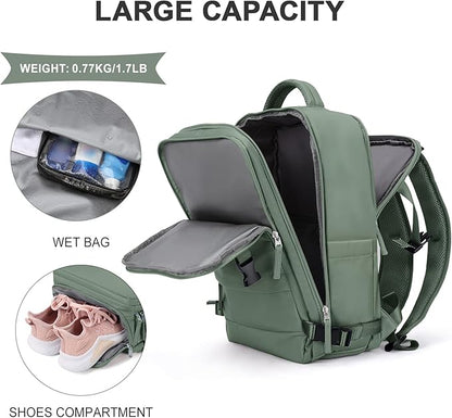 coowoz Travel Backpack For Women Men, Carry On Backpack, Hiking Backpack - Image 5