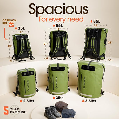 Earth Pak Waterproof Backpack - Image 2