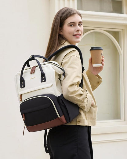 LOVEVOOK Laptop Backpack for Women, 15.6 Inch Work Business Backpacks Purse - Image 6