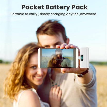 Small Portable Charger 5200mAh, Upgraded PD USB C Power Bank Built-in USB-C - Image 7