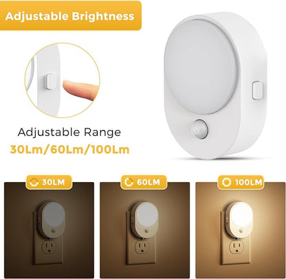 L LOHAS LED Motion Sensor Night Light, Night Lights Plug into Wall, Motion - Image 4