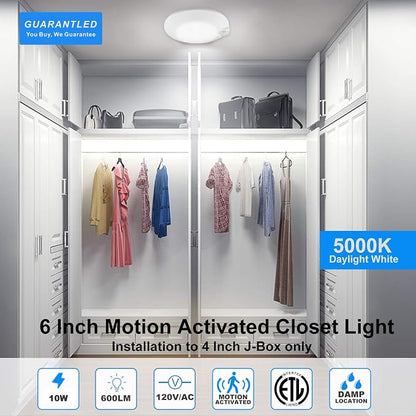 Closet Lights Motion Sensored, LED Closet Light Motion Activated, 5000K - Image 3