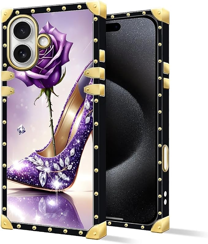 for iPhone 17 Case Luxury Golden Decoration - Image 2