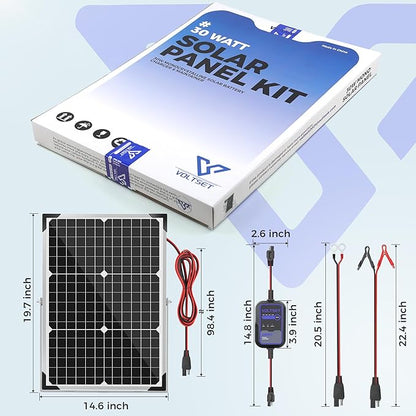 Voltset Solar Panel Kit 30W 12V - Image 6